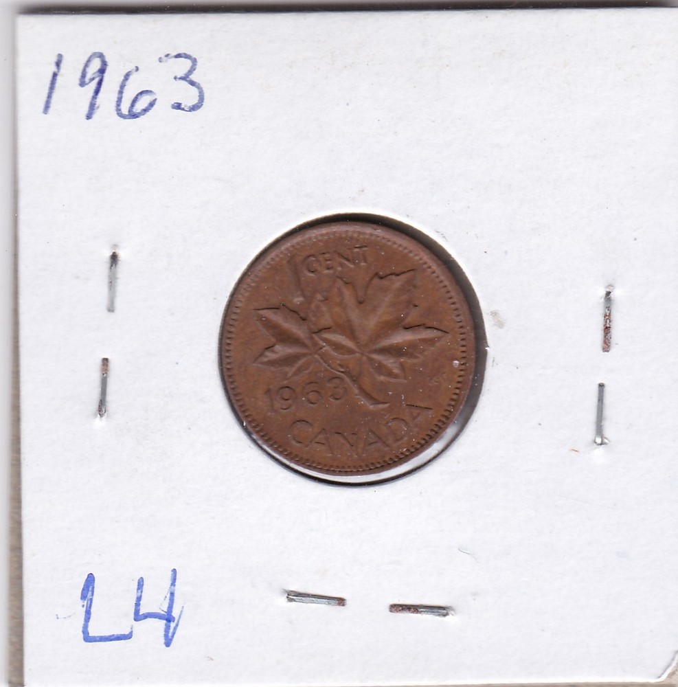 1963 Canada Cent L4