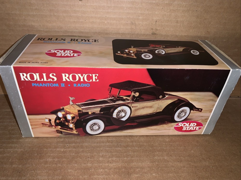 Vintage Rolls Royce Phantom II Radio Solid State New In Box