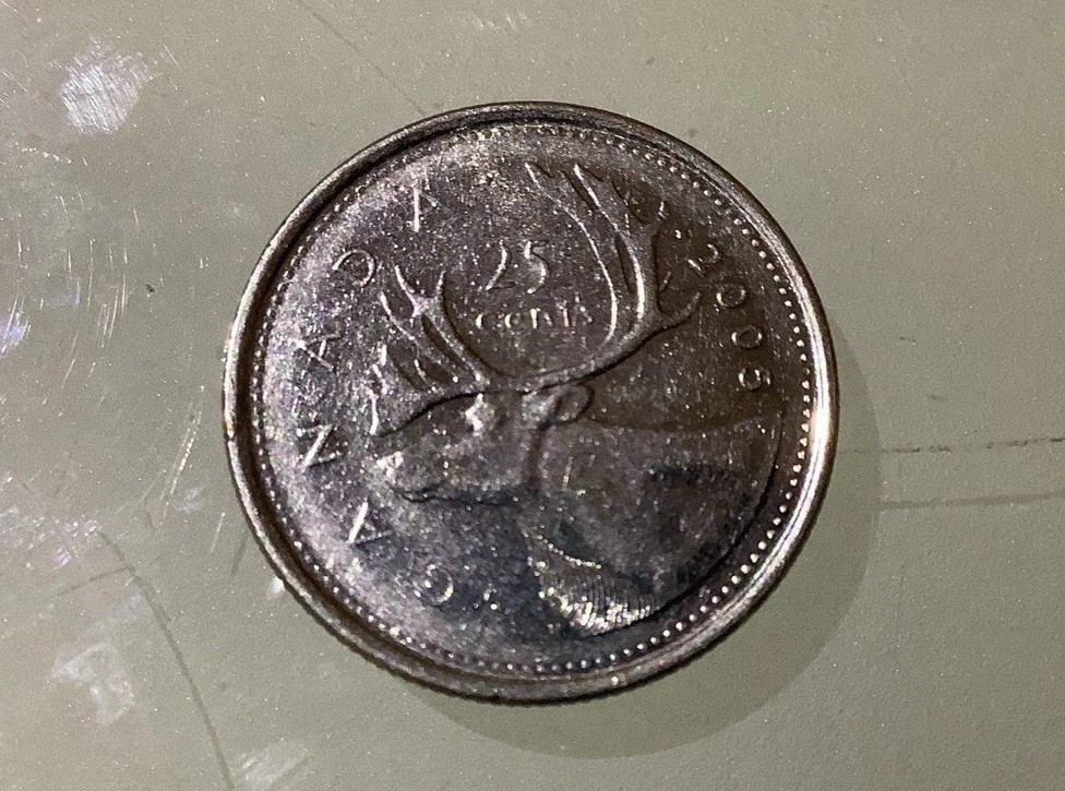 Canada 25 Cents 2005 Circulated