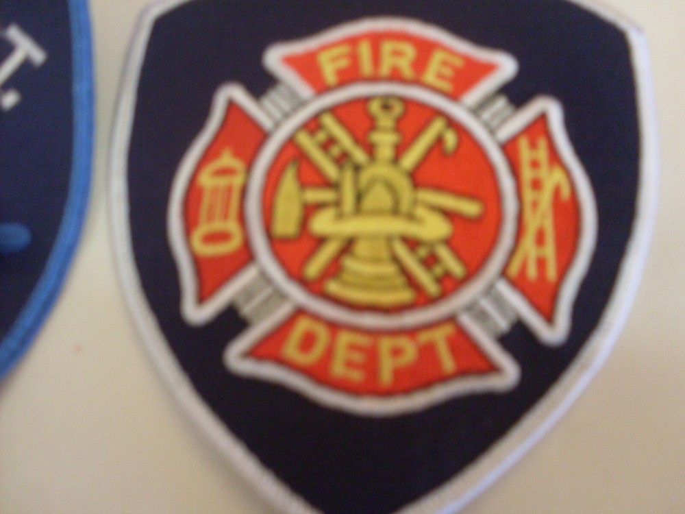 Fire fighter firefighter 9 patch collection patches embroidered for display