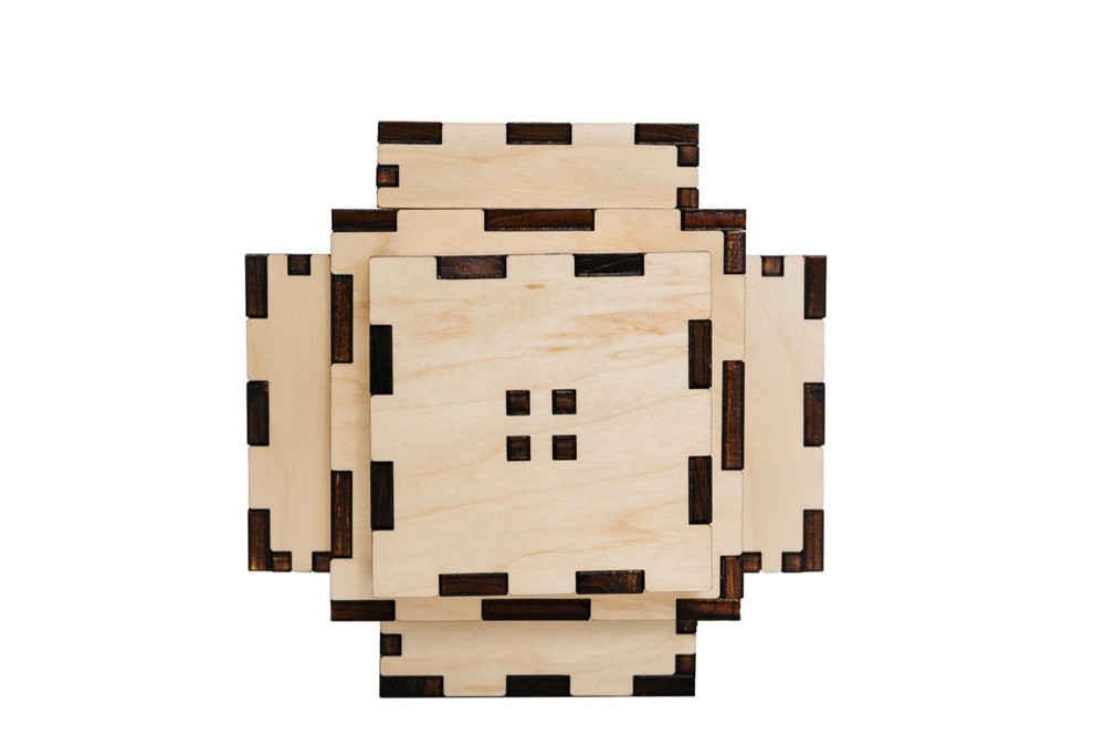 Nova | Original Wooden Puzzle Box | Hidden Compartment