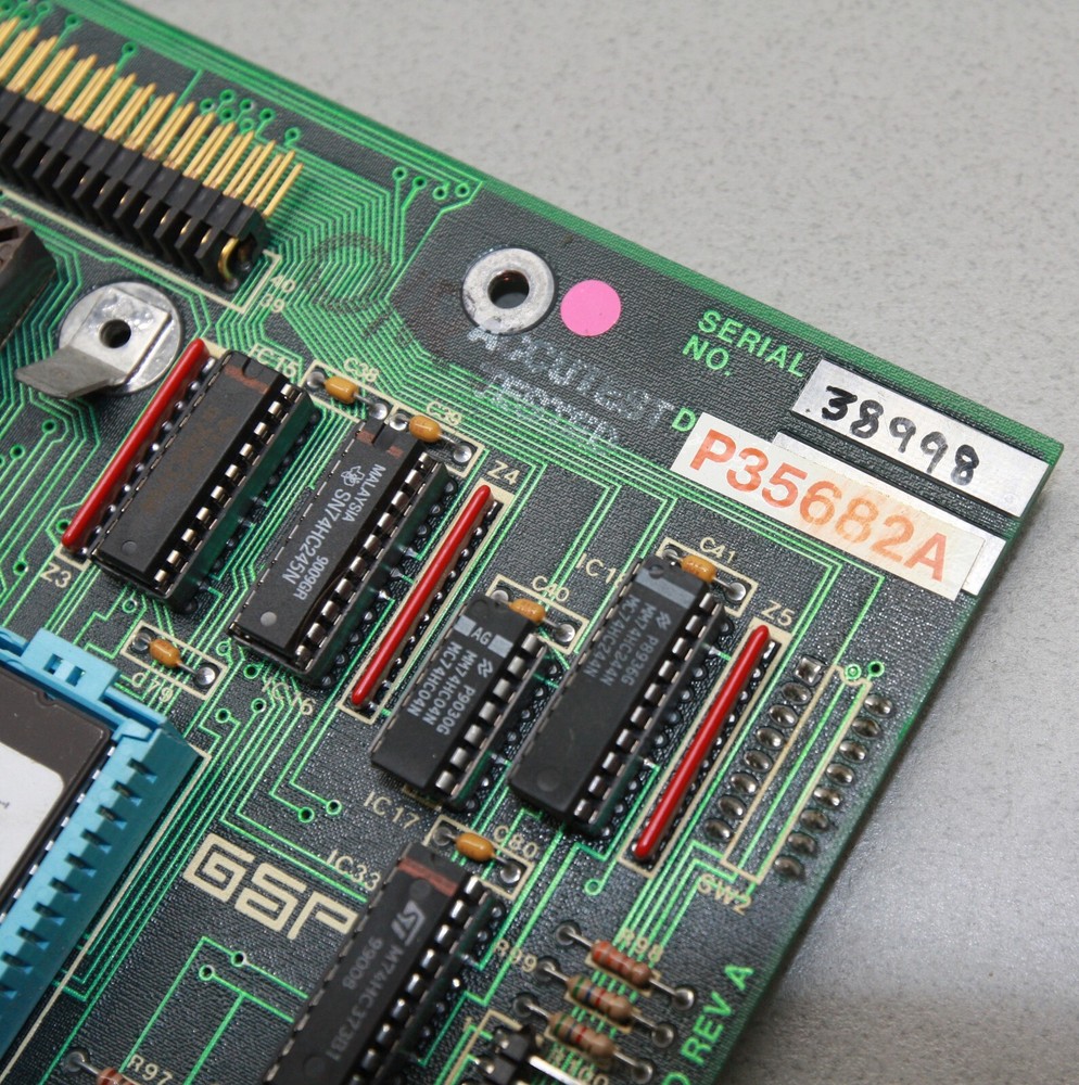 GERBER HS15 Plotter - Main Circuit Board PCB Mainboard Motherboard CPU - P35682A