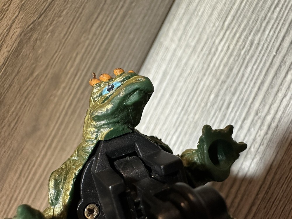 Vintage GAMERA KO Monster Toy Rolling Figurine Godzilla Kaiju Turtle Pullback