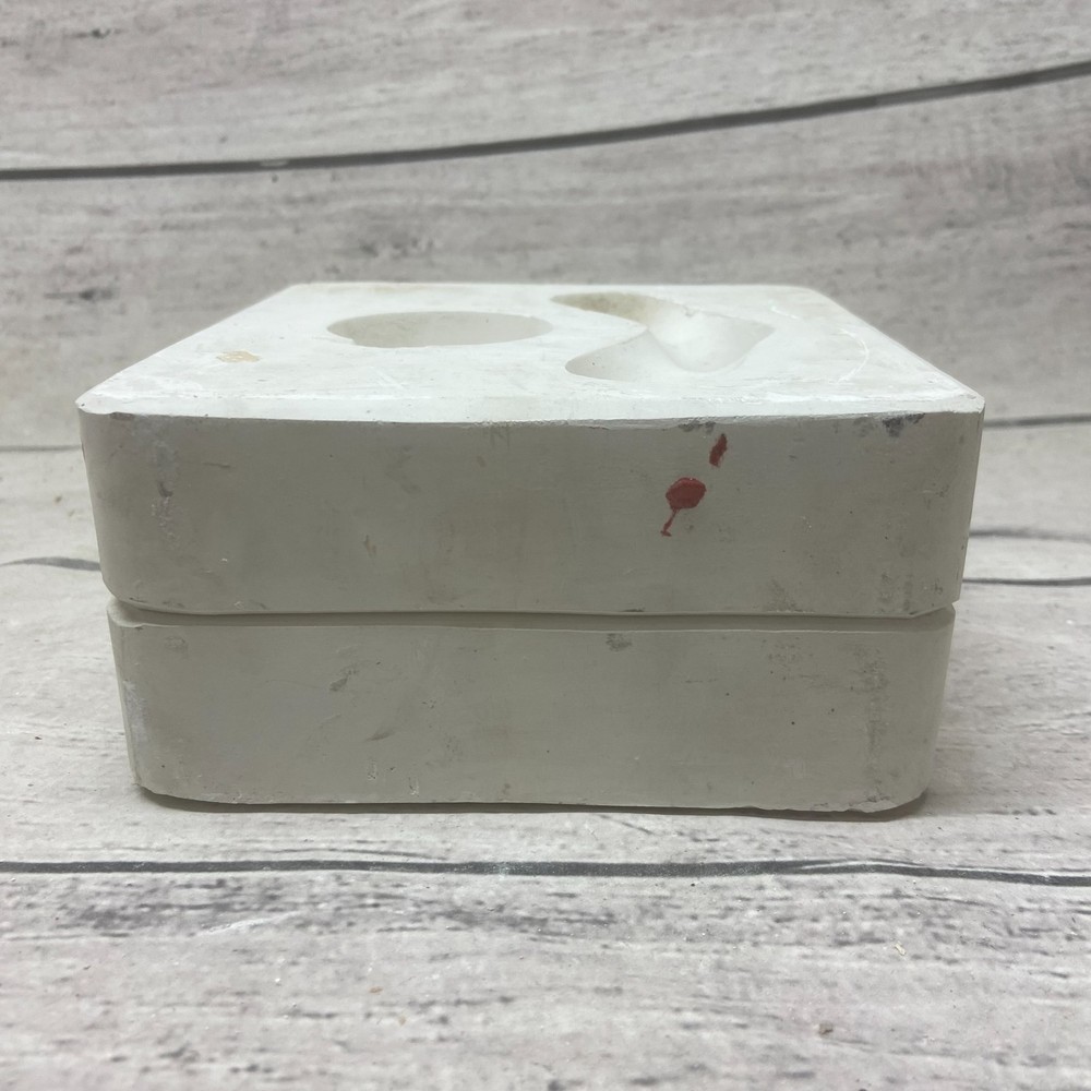Atlantic Ceramic Casting Mold Disk + Round Half Balls #A245
