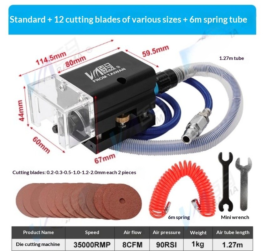 Baima Die Cutting Machine Pneumatic Punching Machine Connection Point Opener