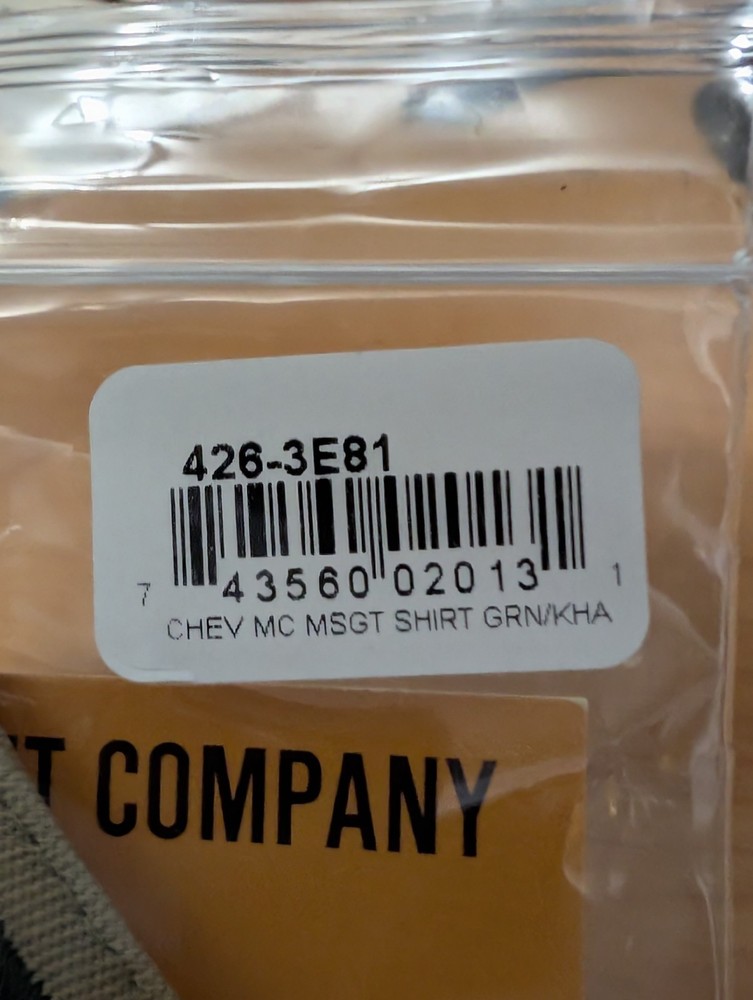 USMC Marines Chevron Master Sergeant USMC Patch Green Khaki Military E-8 MSGT