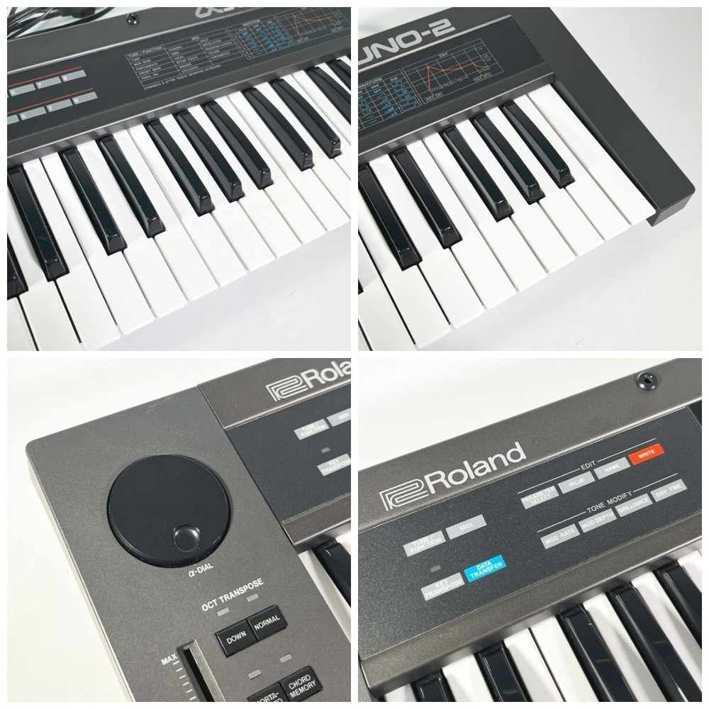 Roland α Alpha Juno 2 61 Key Polyphonic Synthesizer Mobile Keyboard