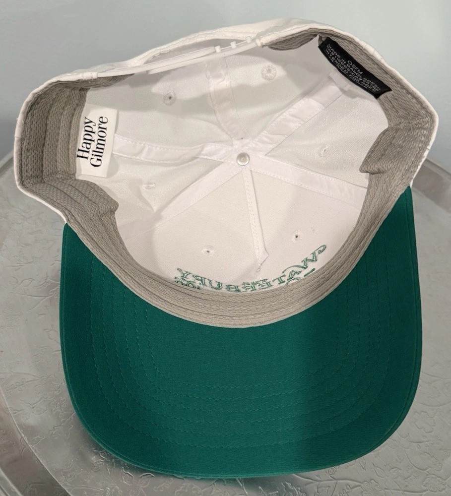 Happy Gilmore Waterbury Open SnapBack A Frame Golf Hat Bioworld NWT