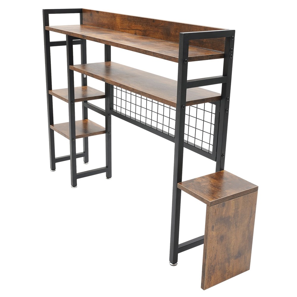 Desktop Bookshelf, Multipurpose Countertop Display Shelf, Bookcase Organizer