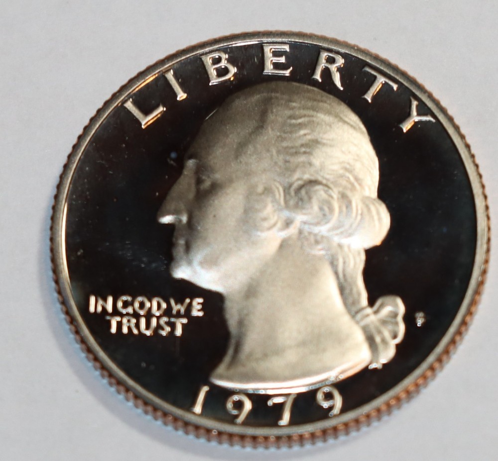 1979  S Washington Quarter  TYPE 2 PROOF