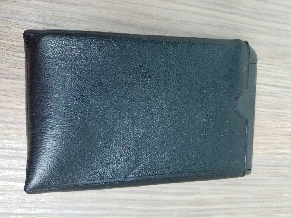 Vintage Teal Memory 826 Electronic Math Calculator Pocket Protector-Nerdy Cool