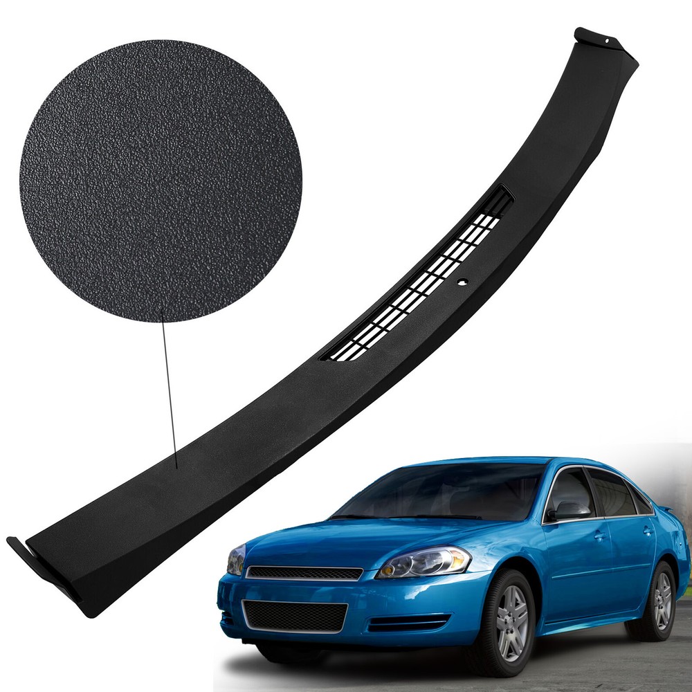Black Upper Dash Panel Trim Defrost Cowl Fits 2006-2016 Chevy Impala