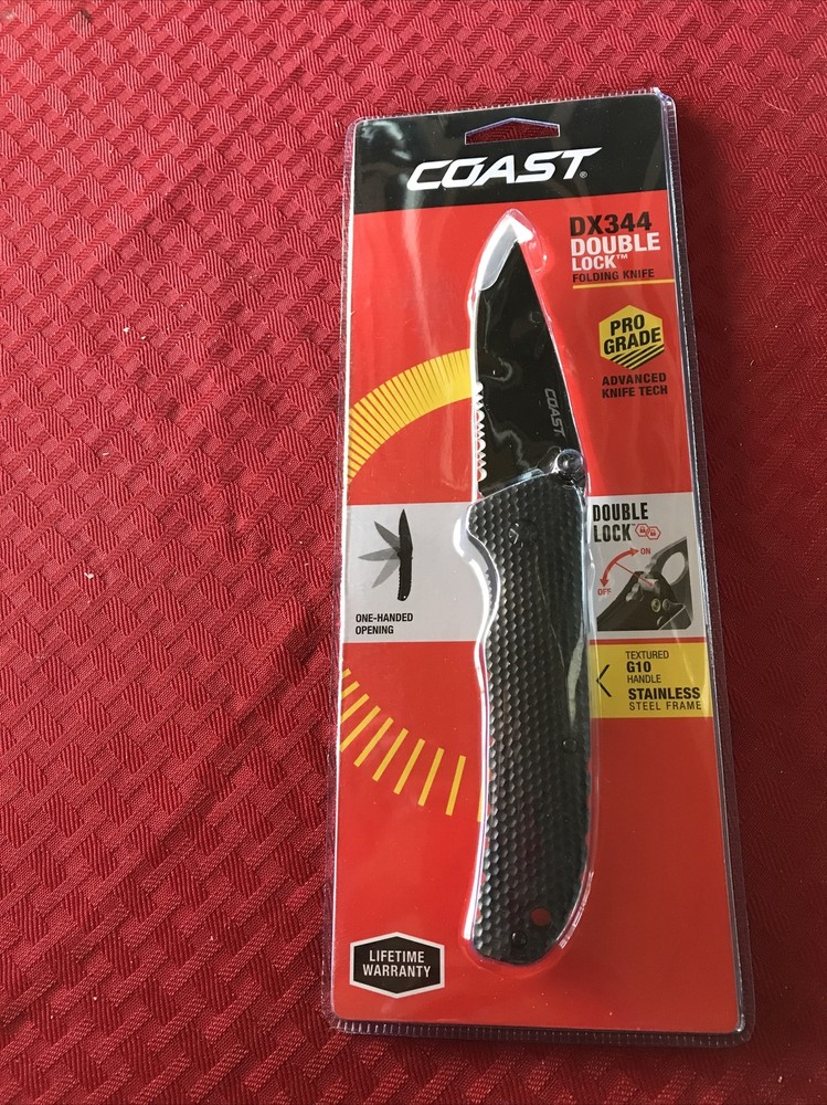 COAST Double Lock Folding Knife DX344