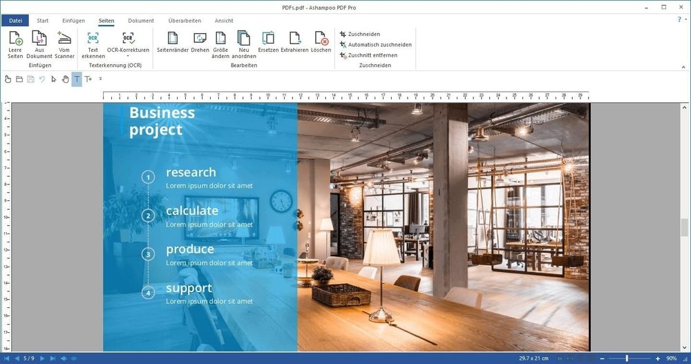 PDF Pro 4 - incl. OCR - sign PDFs - create forms - edit, convert, comment, cr...