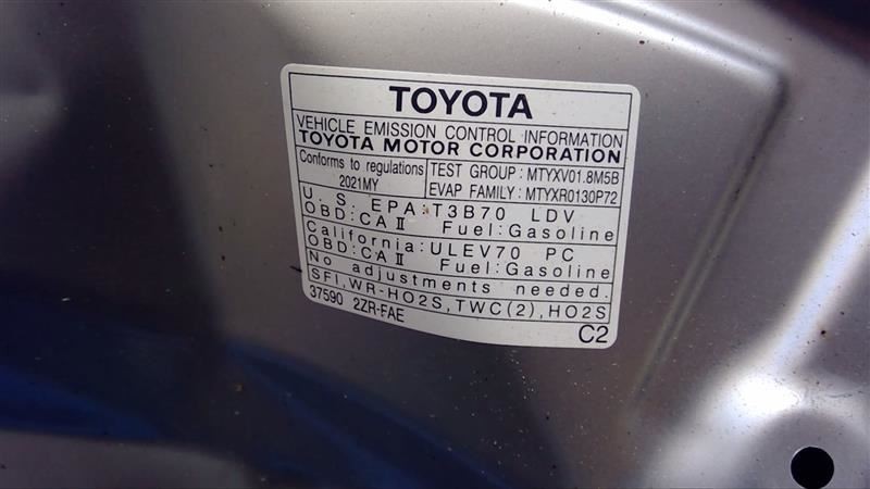 COROLLA 2021 Transmission Shift 1088239