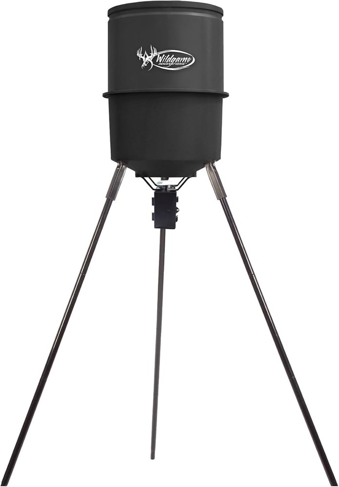 270 lb Deer Feeder with Digital Timer & 30-ft Radius - Quick Setup