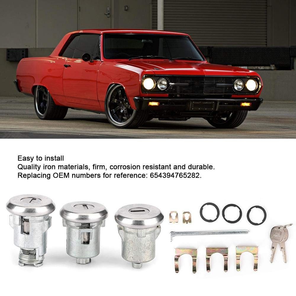 Door Trunk Key, Lock Cylinder Cutlass Doors/Trunk Popular