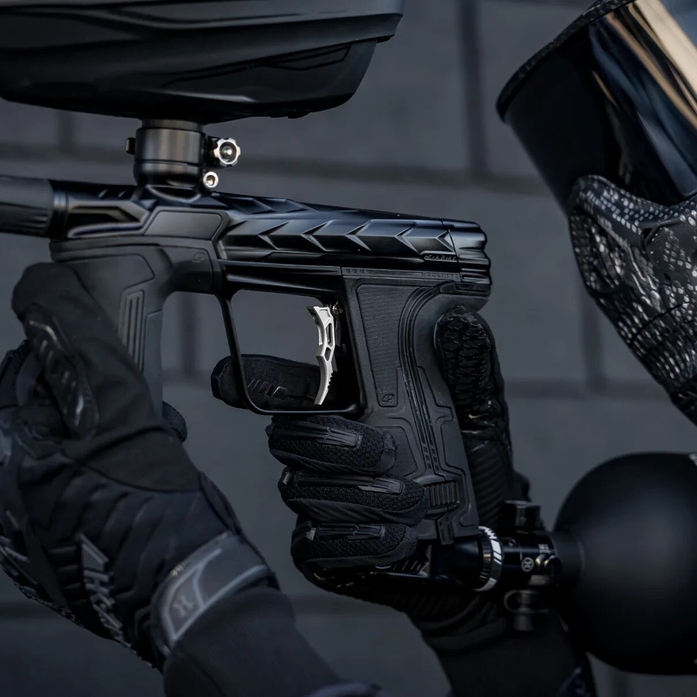 HK Army Paintball Eclipse CS2 / CS3 Aluminum Grim Double Trigger Silver