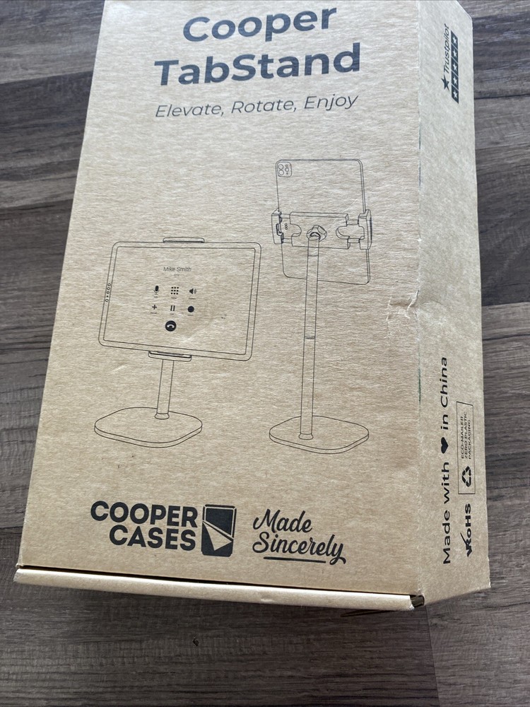 Cooper TabStand - Height Adjustable Tablet Stand for Desk, 3