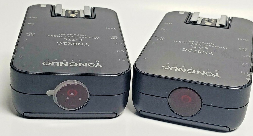 Yongnuo Digital YN622C E-TTL Wireless Flash Trigger Transceiver Controller, Two