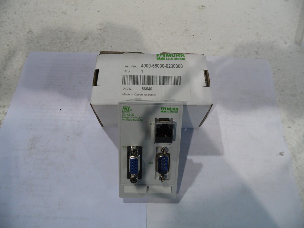 Murrelektronik 4000-68000-0230000, Modlink MSDD Front Panel Interface, Original Packaging