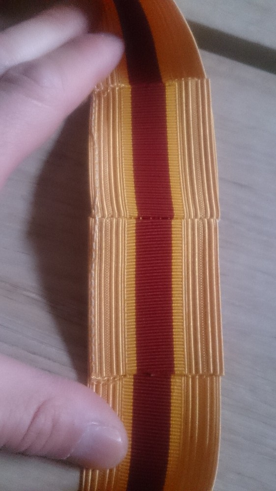 US Army Artillery Officer Class A Cap Ribbon
