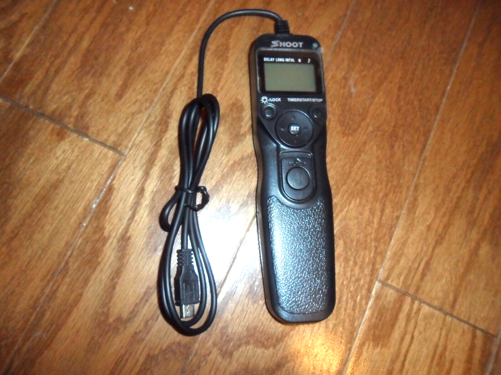 Shoot Timer Remote Control Shutter Release for Cameras