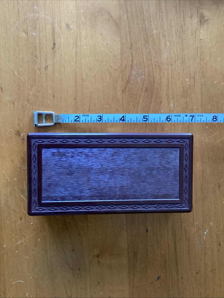 Vintage Gillette Razor Plastic Storage Brown Box