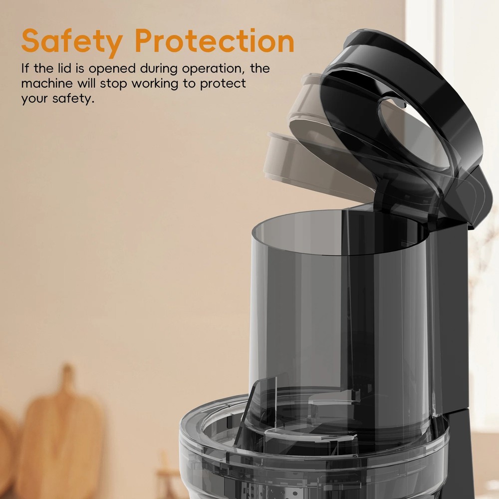 WHALL juicer Cold Press Vertical Juicer Machine With Touchscreen