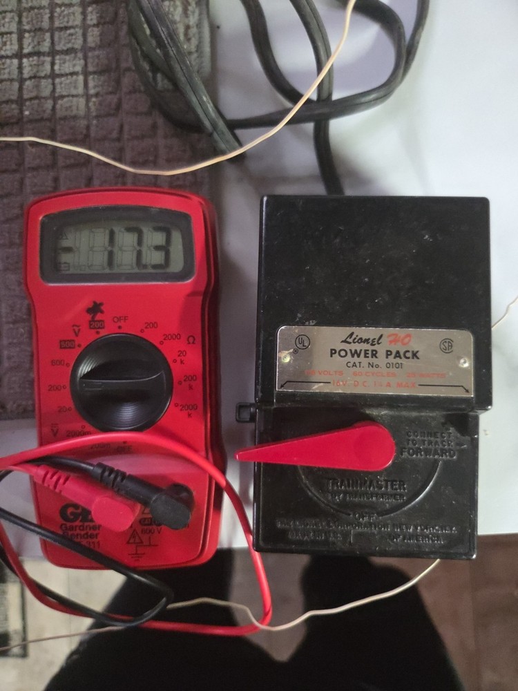 Lionel HO Power Pack Supply Controller Transformer 0101 Train Track 25 Watts