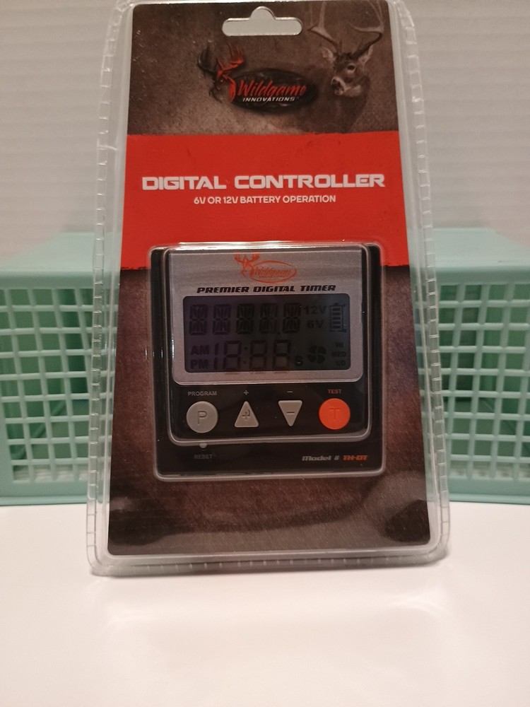 Wildgame Innovations Digital Controller Timer 6V or 12V Battery Operation  TH-DT