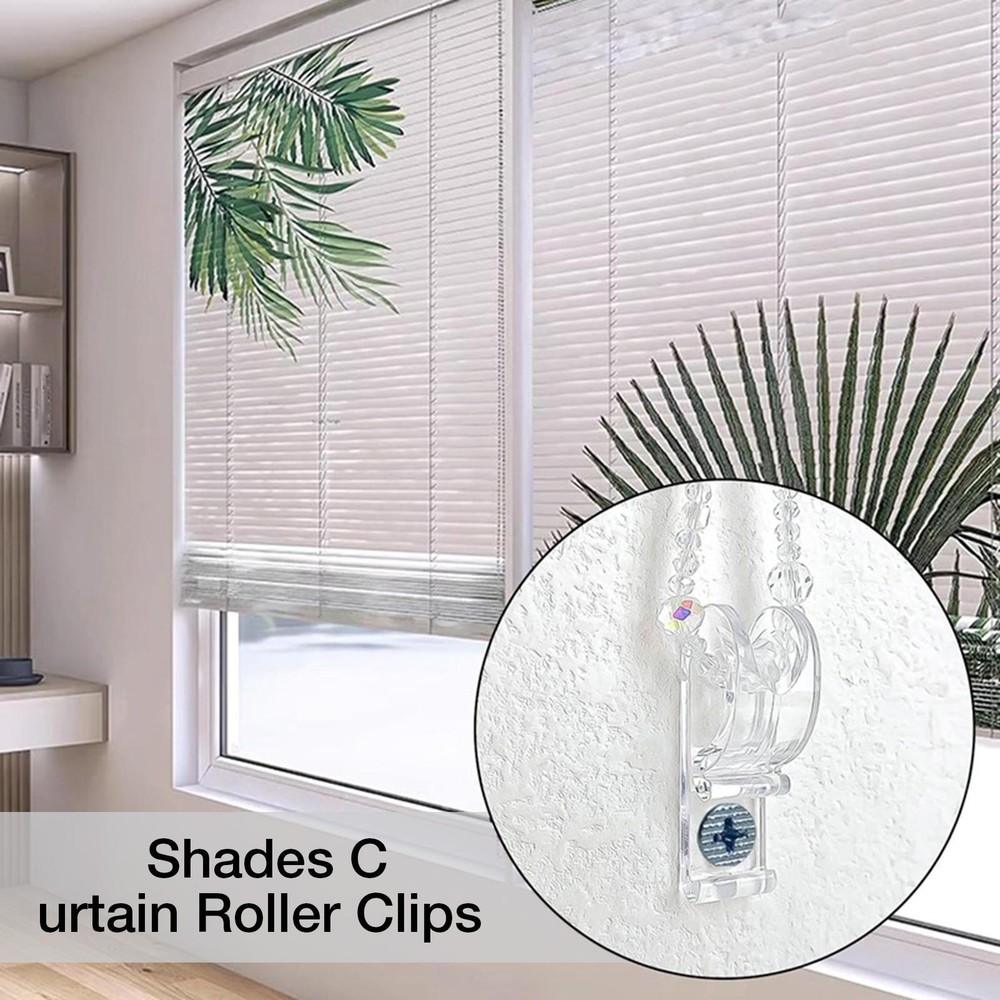 8Pcs Safety Window Blind Cord Guides Roller Blinds Chain Fixation Hook