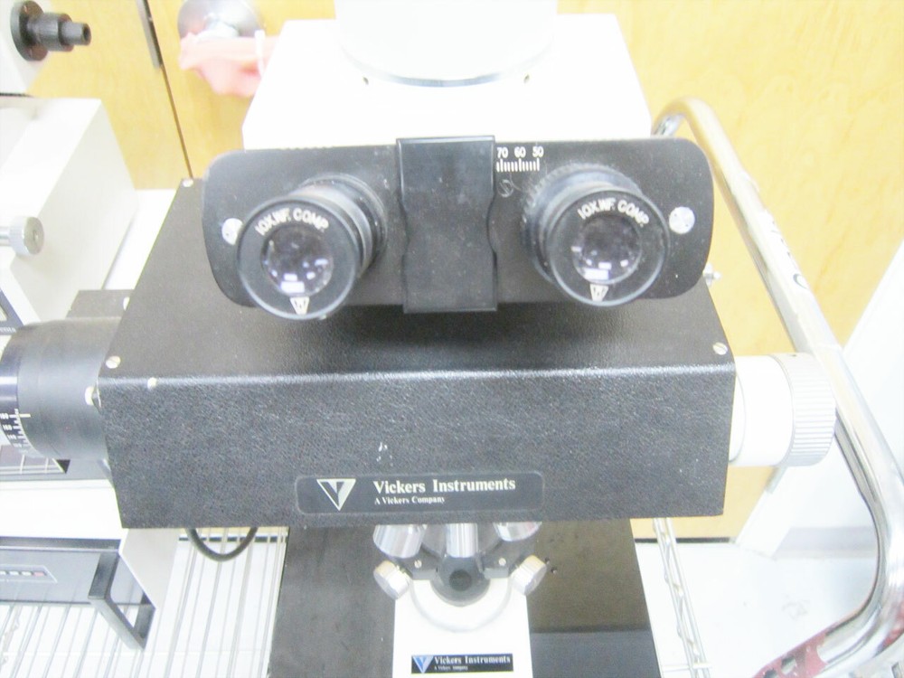 VICKERS INSTRUMENTS MICROCAM FIBRE LAUNCH ILLUMINATOR MICROSCOPE