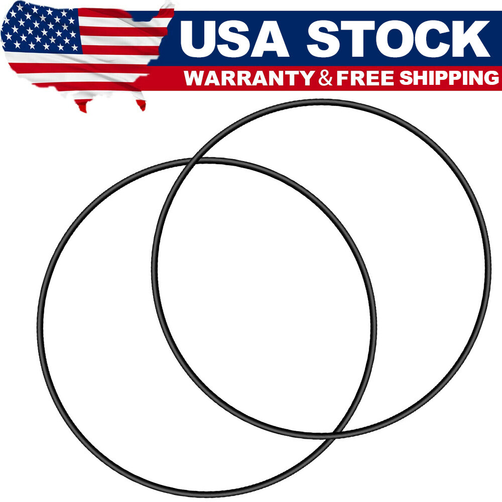 006713F Pool Heater O-Ring Gasket 2 Pcs for Raypak Heater Heat Exchanger Black