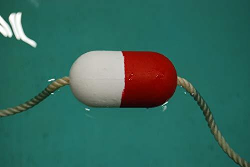TAYLOR MADE PRODUCTS Red/White Rope Float