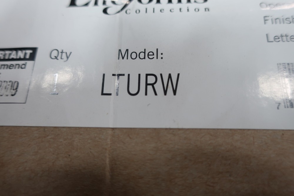 Dual-lite LTURW Emergency Lighting Unit/exit Sign 120/277v-ac