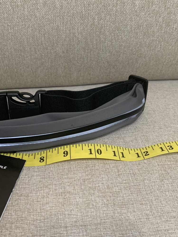 Sport2People Running Belt Classic - Black. NWT