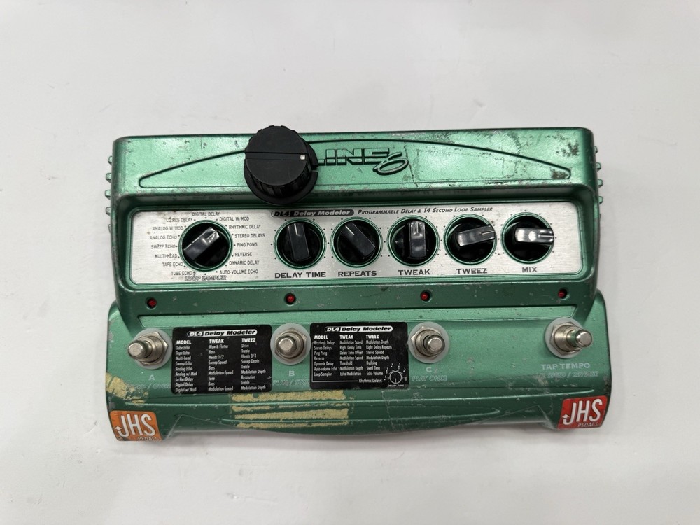 Line 6 DL4 Digital Delay Modeler JHS Modded Modified Guitar Effect Pedal + PSU
