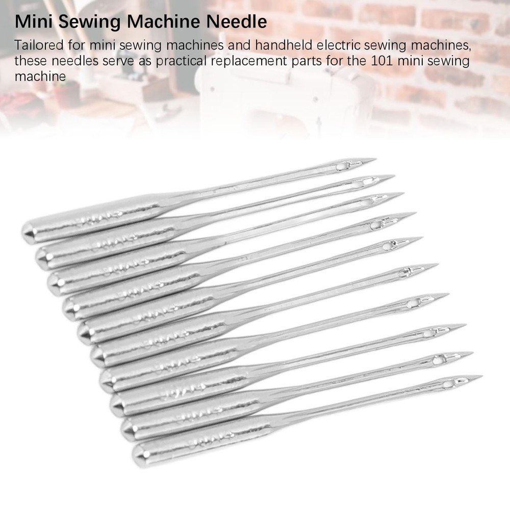 20PCS Sewing Machine Needles Stainless Steel Needle Replace For 101 Mini Handh↑