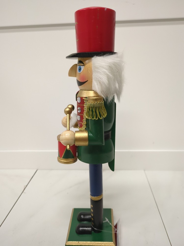 Northlight Standing Nutcracker Drumer Christmas Tabletop Decoration- NEW!