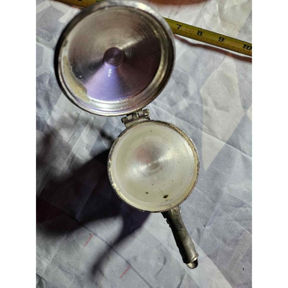 Vintage silver plated coffee pot