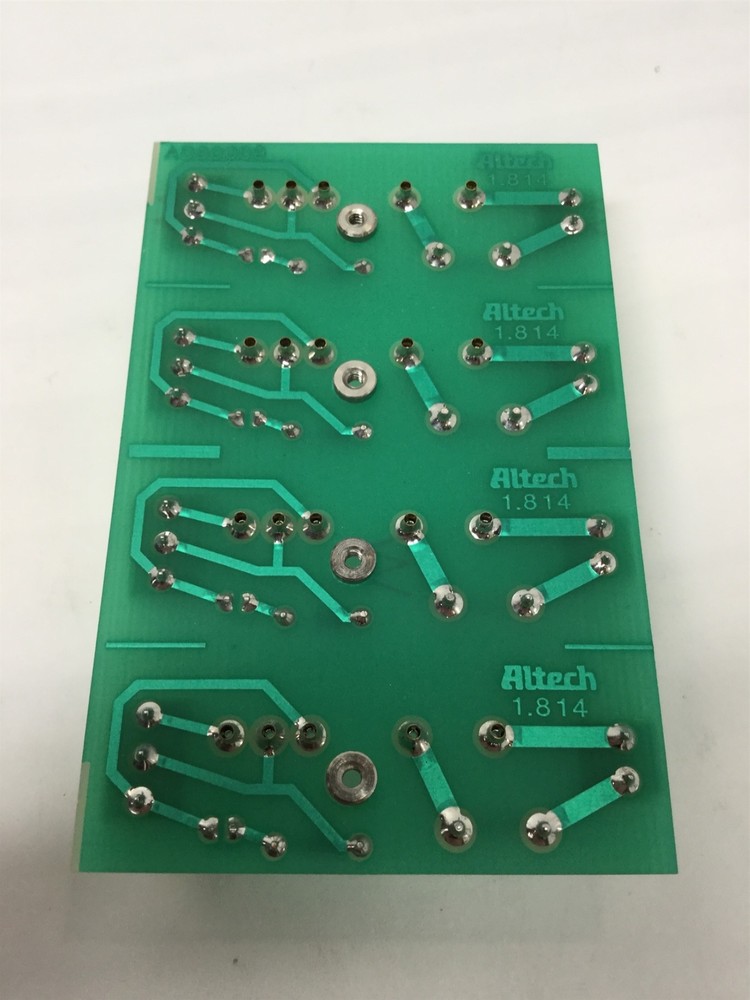 Altech AD90009 1.814 Relay Module Board Base Backplane, 4-Unit, 5-Pin I/O