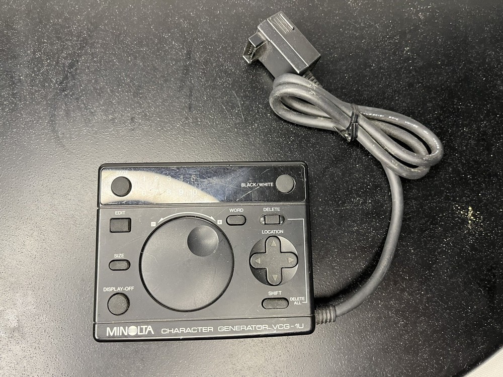 Minolta Model VCG-1U Character Generator