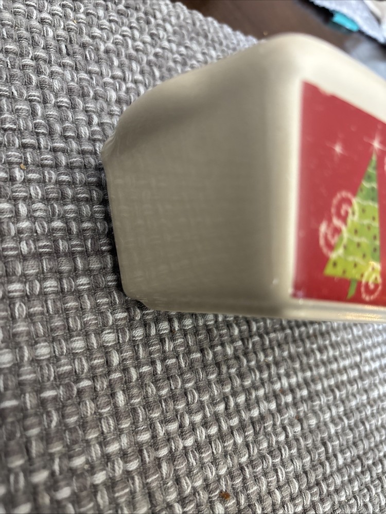 Nantucket Christmas Trees mini ceramic loaf pan.