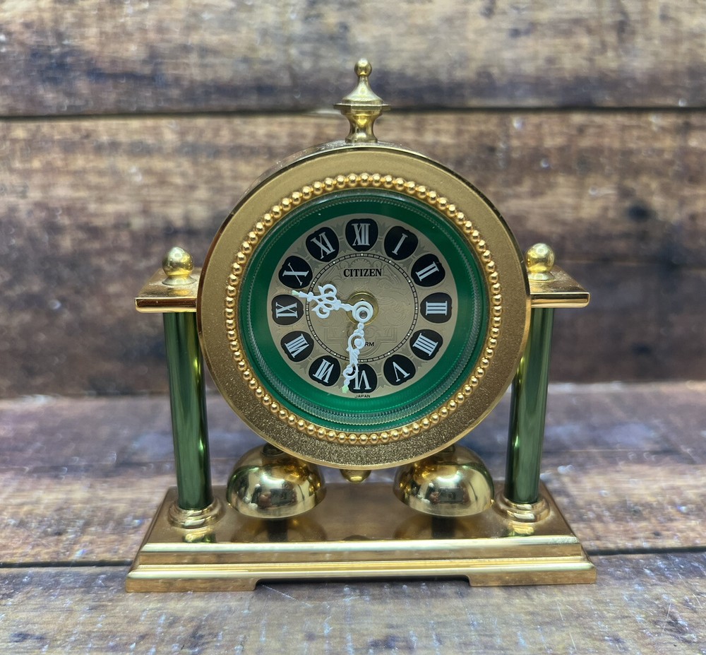 Citizen Mini Desktop Windup Clock 2RA034 *RARE*