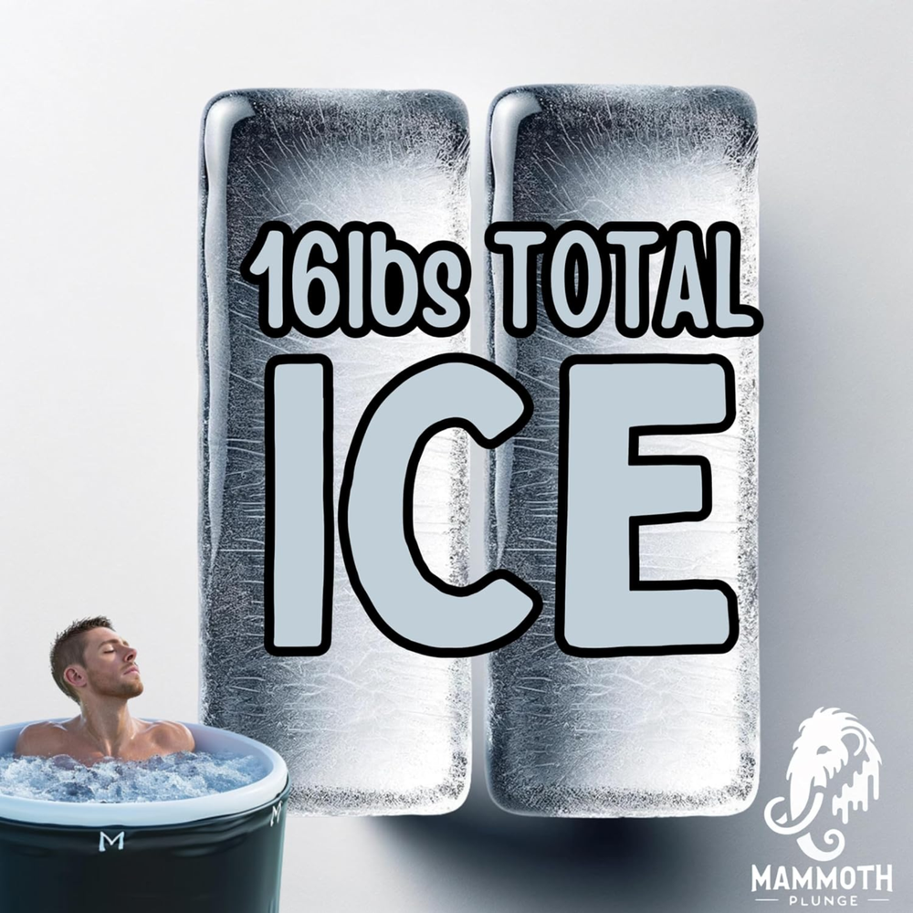 2 Extra-Large Collapsible Ice Block Mold with Lid – 16lbs Capacity