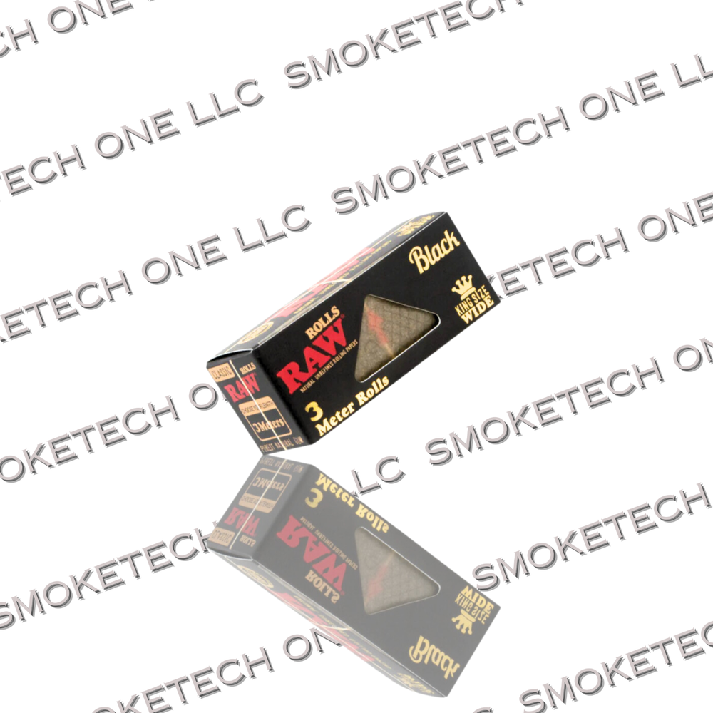 RAW Black Rolls King Size Wide 3 meter rolls