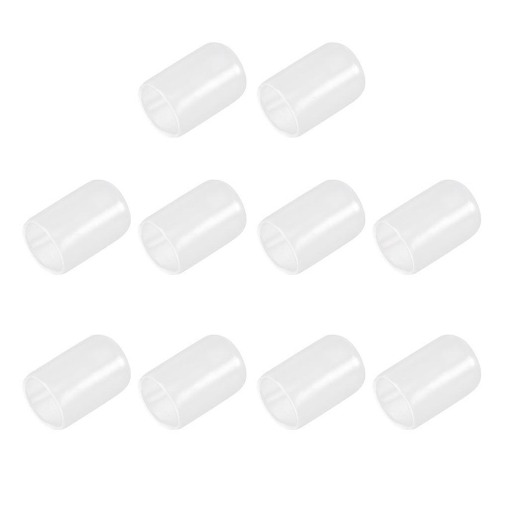 10Pcs Clear Silicone Sleeve Billiard Accessory