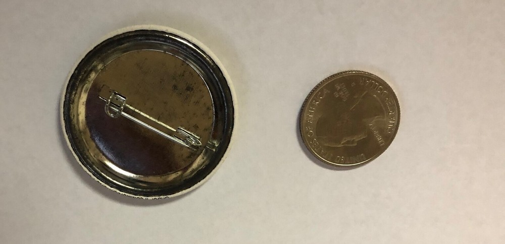 McDonald's Loves Jaffrey Button Pin