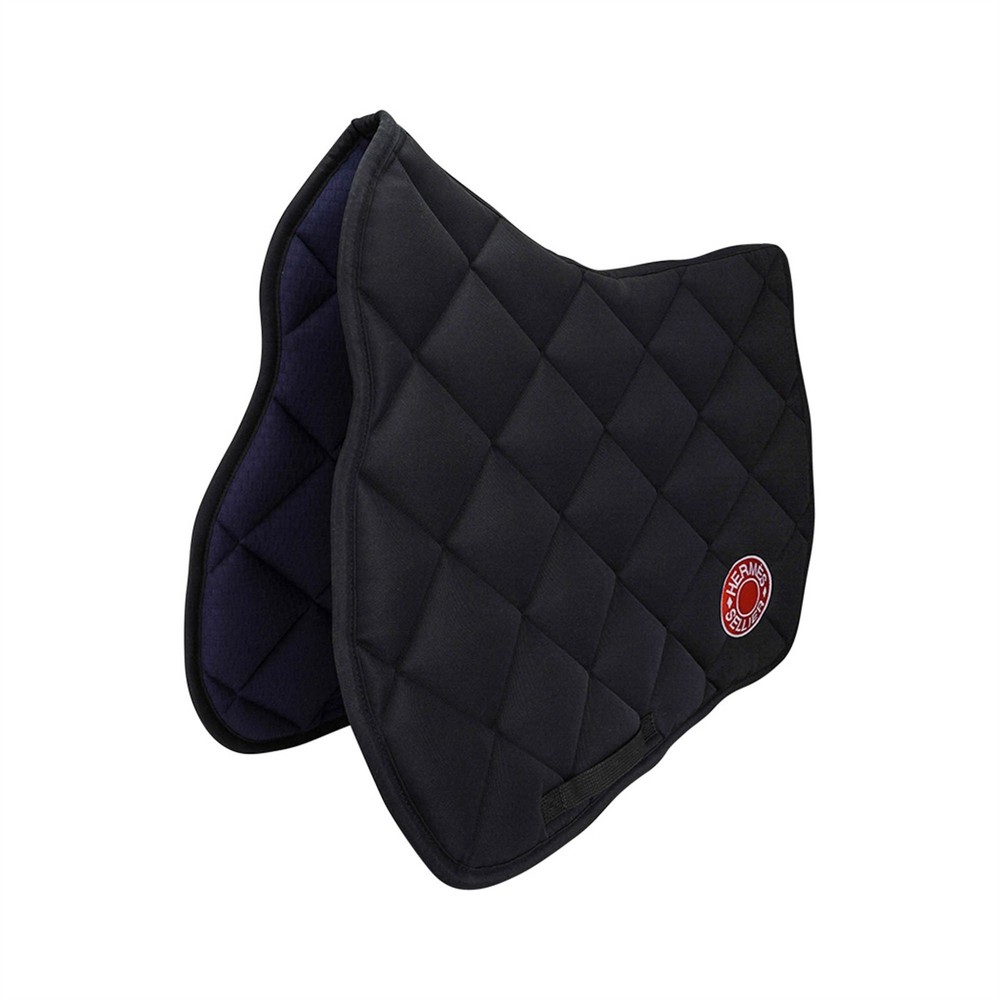 Hermes Saddle Pad Jump General Purpose Black New